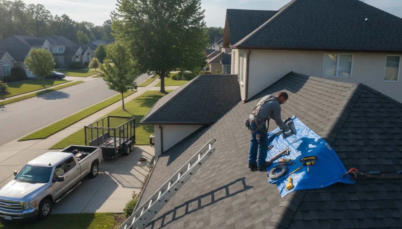 Trusted Storm Damage Roof Repair for Linton Homes & Businesses